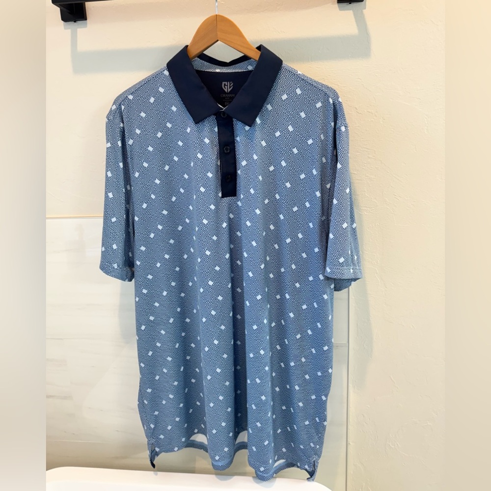 Graham Luxe Maze Polo